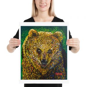 Bear – Matte Giclée print