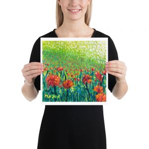 Poppies – Matte Giclée print