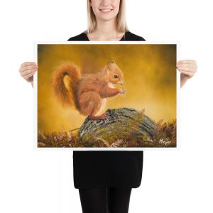 Squirrel – Matte Giclée print
