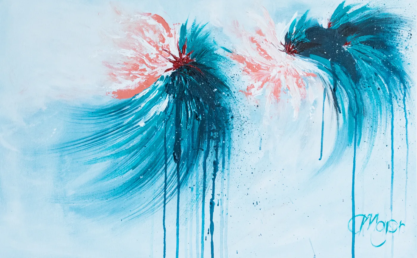 Opera astratta originale di Keili Major Artist