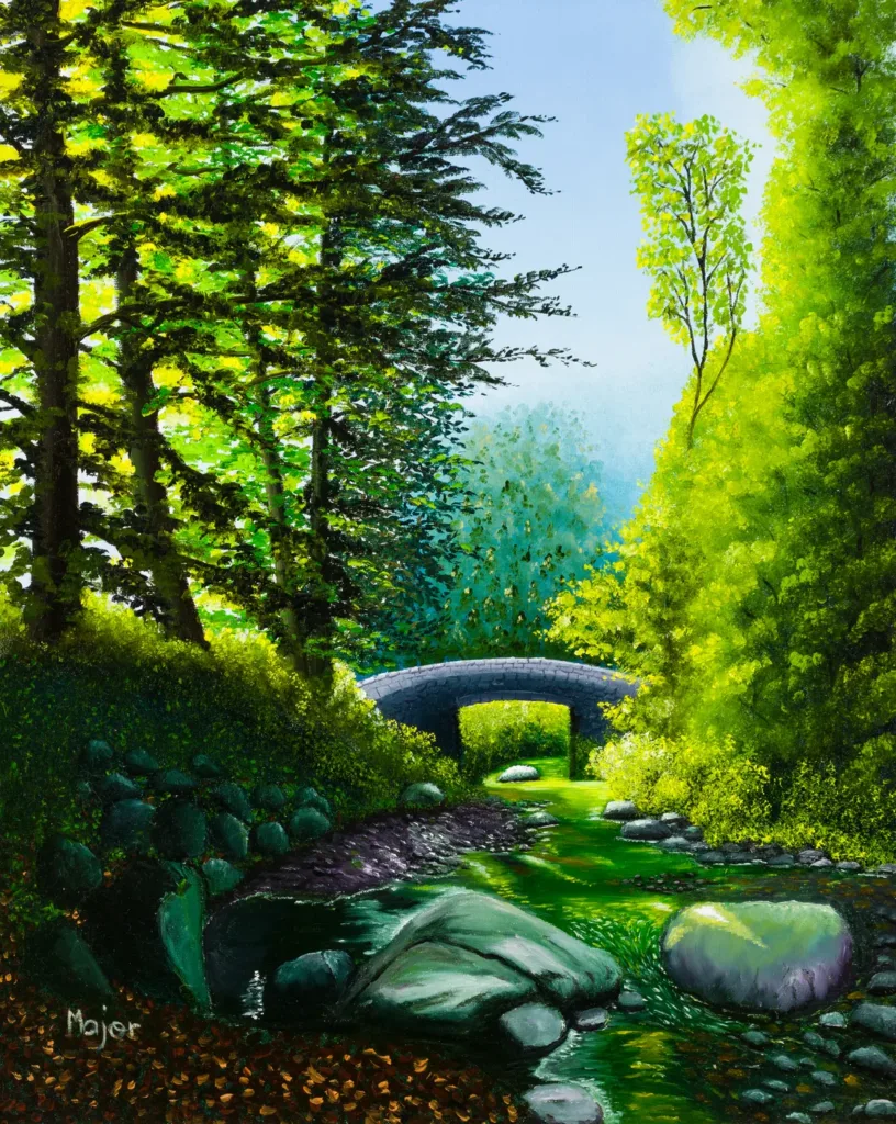 Dipinto realista di Keili Major 
