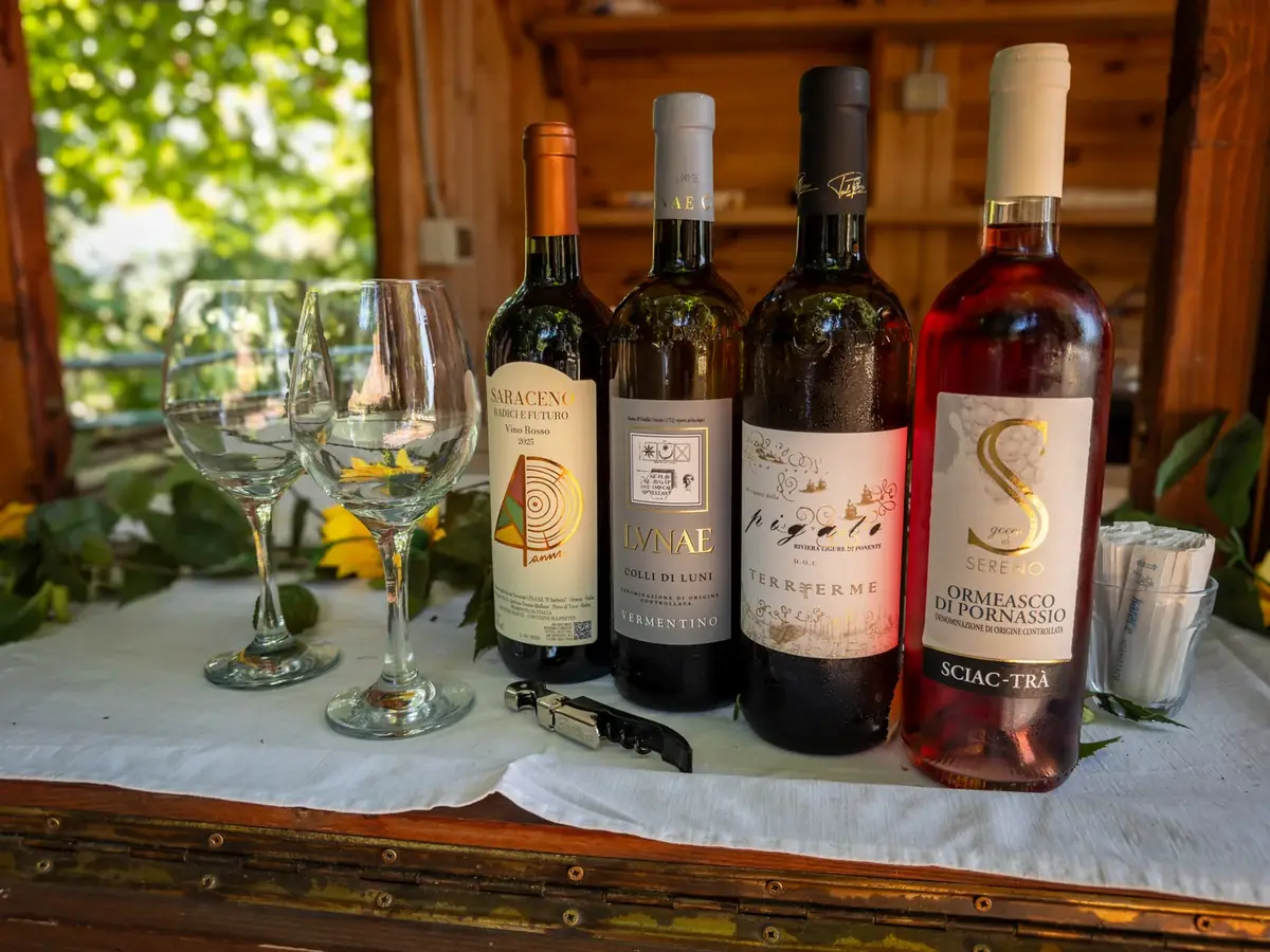 I vini del territorio, fra Liguria e Piemonte